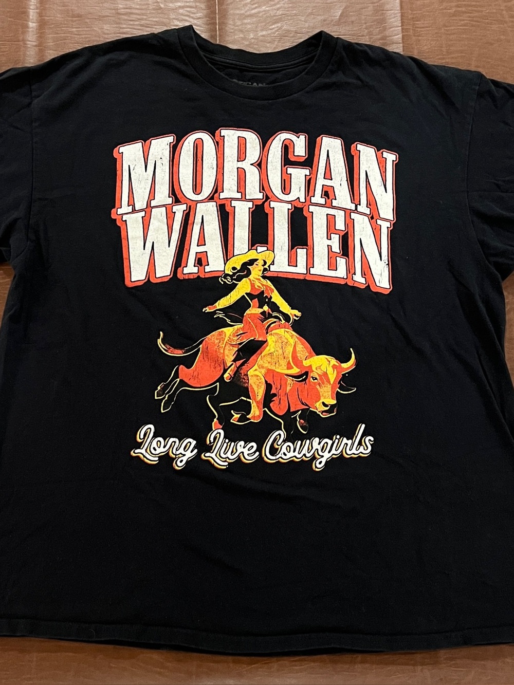 Morgan Wallen Long Live Cowgirls Band Shirt - Size XL